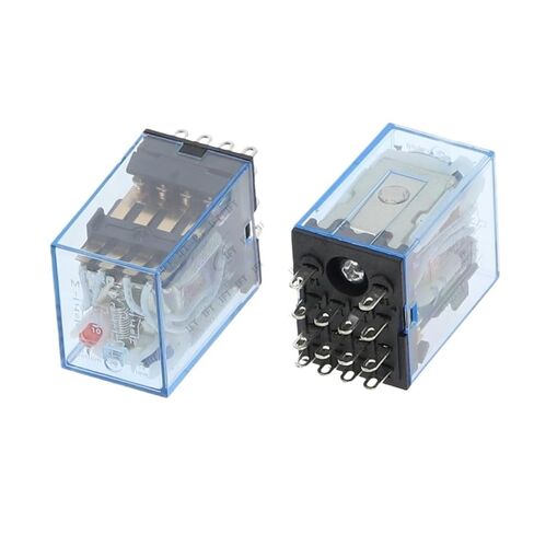 1PCS MY4NJ Coil General Purpose Relay 4pdt,14pins Relay HH54P AC DC 12V/ 24V /36V/110V 220V Miniature MY4 Switch(DC 24V) in Kuwait