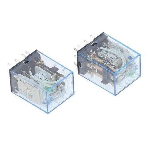 1 قطعة مرحل صغير صغير HH53P MY3NJ MY3 11-Pin DC AC 12V 24V 36V 110V 220V 380V ملف للأغراض العامة الكهرومغناطيسية المتوسطة (AC 24V) in Kuwait