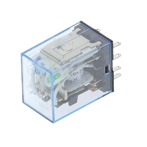 1 قطعة مرحل صغير صغير HH53P MY3NJ MY3 11-Pin DC AC 12V 24V 36V 110V 220V 380V ملف للأغراض العامة الكهرومغناطيسية المتوسطة (AC 24V) in Kuwait