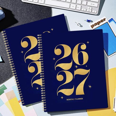 2026 Planner - 2026 Planner Weekly and Monthly from Jan. 2026 - Dec. 2026, Calendar 2026 Planners with Monthly Tabs and Inner Pocket, 8.5" x 11" in Saudi Arabia