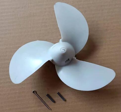 3-7 1/4x5 المروحة النايلون لمحرك Hangkai 2-4 السكتة الدماغية 3.5/3.6/4HP in Kuwait