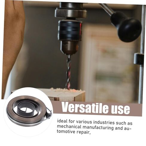 TEHAUX 2 قطعة استبدال زنبرك الريشة لآلة طحن الضغط المثقاب سهلة التركيب، تصميم سهل الاستخدام متوافق مع نماذج مختلفة، مكون إصلاح زنبركي لفائف متين in Kuwait