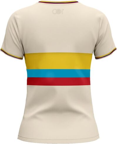 Camiseta Mujer Selección Colombia Centenario – Jersey Oficial 100 Años FCF – Camiseta de Fútbol Colombiana Edición Especial in Saudi Arabia