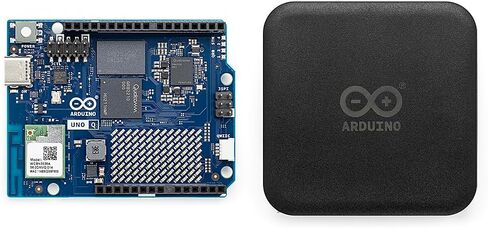 Arduino UNO Q 2GB AI Development Board + 45W USB-C Power Supply، Wi-Fi، Bluetooth، Linux IoT Kit in Kuwait