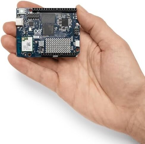 Arduino UNO Q 2GB AI Development Board + 45W USB-C Power Supply، Wi-Fi، Bluetooth، Linux IoT Kit in Kuwait