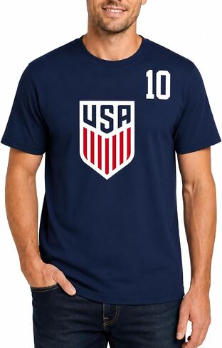Outerstuff Men's FIFA World Cup 2026 Team USA Christian Pulisic #10 T-Shirt in Kuwait