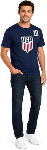 Outerstuff Men's FIFA World Cup 2026 Team USA Christian Pulisic #10 T-Shirt in Kuwait