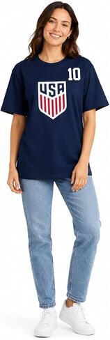 Outerstuff Men's FIFA World Cup 2026 Team USA Christian Pulisic #10 T-Shirt in Kuwait