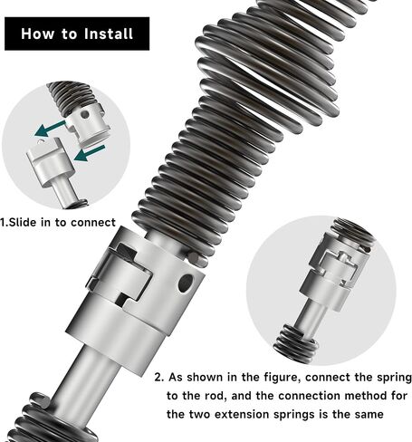 10-Piece Drain Cleaning Kit, Clog Removal Set with Heavy-Duty Plunger, Auger Snake, Wrench & Tools for 5/16-inch to 3/4-inch Drain Snake Cable – for Sink, Toilet, Shower & Drainpipes in Kuwait