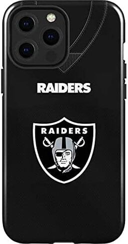 Skinit Impact Phone Case Compatible with iPhone 13 Pro Max - Officially Licensed NFL Las Vegas Raiders Design in Kuwait
