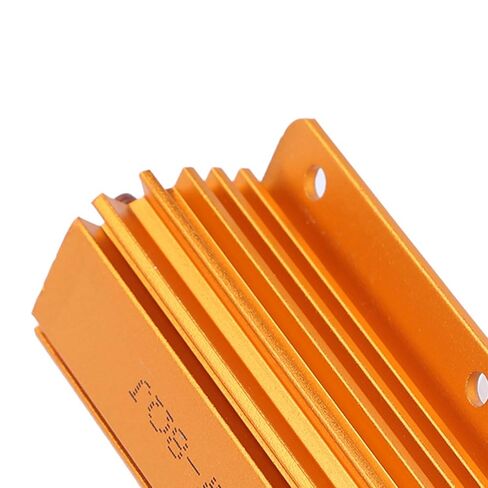 Lyrlody RX24 200W 8R High Power Resistor, Aluminum Housing, Industrial Electrical Supplies for Power Supply Sensor Elevator Stage Audio in Kuwait