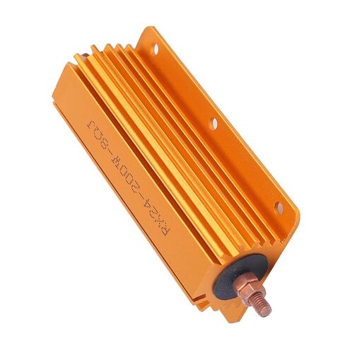 Lyrlody RX24 200W 8R High Power Resistor, Aluminum Housing, Industrial Electrical Supplies for Power Supply Sensor Elevator Stage Audio in Kuwait