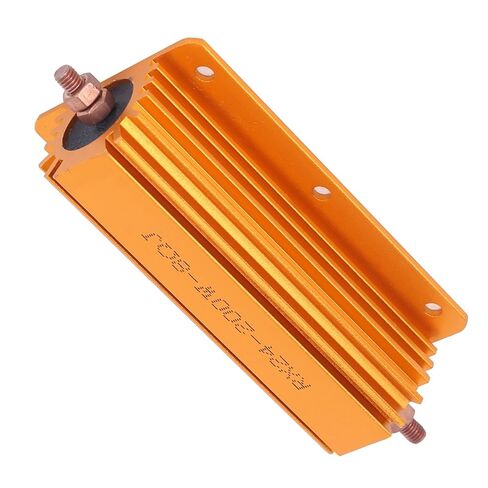 Lyrlody RX24 200W 8R High Power Resistor, Aluminum Housing, Industrial Electrical Supplies for Power Supply Sensor Elevator Stage Audio in Kuwait