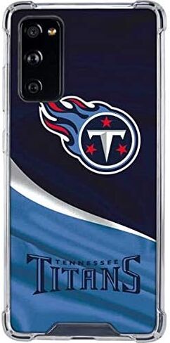 حافظة هاتف Skinit الشفافة متوافقة مع هاتف Galaxy S20 FE - تصميم مرخص رسميًا من NFL Tennessee Titans in Kuwait