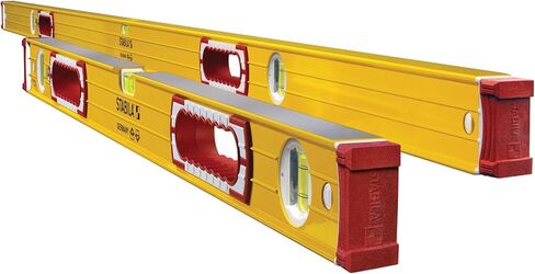 مجموعة Stabila 37532 شديدة التحمل من النوع 196 - تتضمن مستويات فتحات يدوية 78 بوصة بالإضافة إلى 32 بوصة in Kuwait