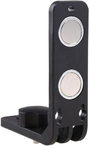 1 pack Magnetic Tripod Adapter 1/4" Universal L-Bracket Iron Magnet Adsorption Laser Level Magnet Adsorption Stand LaserLevel in Kuwait