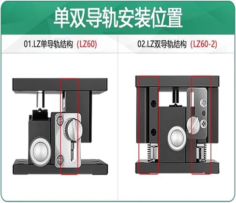 90 * 90mm Displacement Lift Stage Manual fine Tuning Platform Cross Rail Sliding Table 90 * 90mm LZ90 Z90 in Kuwait