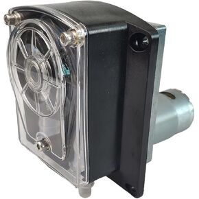 Peristaltic Pump Dosing Pump 12V 24V, High Flowrate for Aquarium Lab Analytical(Silicone Tube,24V) in Kuwait