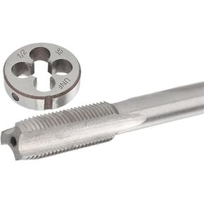 1SET HSS 6542 American Screw Hand Taps and Die Set Fine Thread Dies Tap Suit UN/UNC/UNF/UNS/UNEF 7/8 15/16 1''- 1''11/16(1-20UNEF) in Saudi Arabia