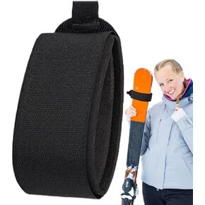 Ski Fastener Tape - Lightweight Soft Ski Straps, Ski Straps Ski Fastener, Ski Wraps, Ski Straps, Ski Straps for Accessories, Sturdy for Skiing Enthusiasts in Kuwait