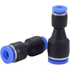 PG Pneumatic 10mm 8mm 6mm 12mm 4mm Touch Type Push-in Hose Couplings PG6-4 PG6-8 PG6-10 1Pcs(PG10-6) in Saudi Arabia