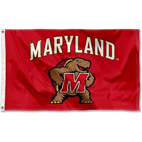 شعار Maryland Terrapins Wordmark 3x5 علم جروميت in Saudi Arabia