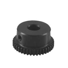 Steel Heavy Duty Motor Pinion Gear 0.5Module 40T Spur Gear Pinion Metal Gears 5/6/6.35/8/10mm Inner Bore Mould .5 Wheel for Motor(5mm) in Saudi Arabia