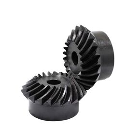 Steel Heavy Duty Motor Pinion Gear 2pcs 2M-20T/20T Precision Spiral Bevel Gear Helical Gear-Diameter 43mm Hole D 10mm in Saudi Arabia