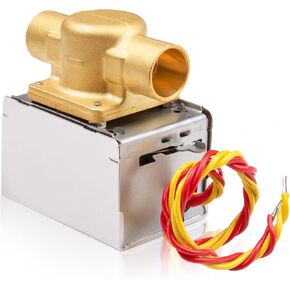 for Honeywell Zone Valve, V8043e1012 Zone Valve Honeywell,3/4" Sweat Connection, 2-Way 4-Wire Thermostat Control and An End Switch for Boilers/Hydronic Heating System in Saudi Arabia