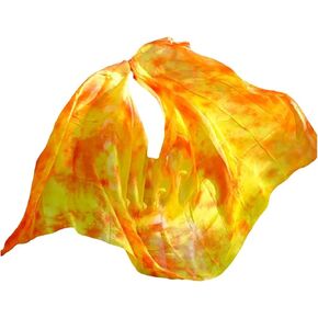 Women's Silk Belly Dance Scarf Real Silk Belly Dance Veil Tie Dyed Silk Veil 200cm&250cm&270cm Silk Veil Women's Hand Throwing Scarf Shawl For performance competitions(Color-01,250x114cm) in Kuwait