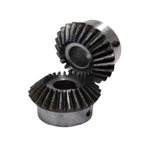 Steel Heavy Duty Motor Pinion Gear Bevel Gear 2M 20Teeth Inner Hole 8-20mm 90 Degrees Meshing Angle Steel Screw M5(12mm) in Kuwait
