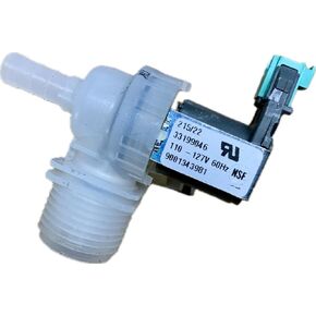 Dishwasher Part 33199046 9001343981 Metal Globe Valve 2-Port NPT 3/8" Inlet Threaded Outlet in Kuwait