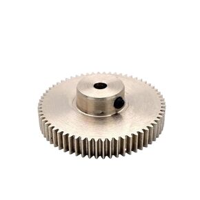Steel Heavy Duty Motor Pinion Gear 0.5M 48-63 Teeth Step Copper Gear Convex Straight Tooth 8MM Keyway Parts 8mm Hole(62 Teeth) in Kuwait