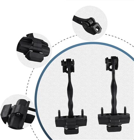 Hinge Stopper Limiter 4Pc for Focus 2012-2021 Front Door Check Strap Limit Rod Stop Door Hinges BM51-A23500-AA 1714637 BM51A23500AA in Kuwait