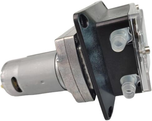 Peristaltic Pump Dosing Pump 12V 24V, High Flowrate for Aquarium Lab Analytical(Silicone Tube,24V) in Kuwait