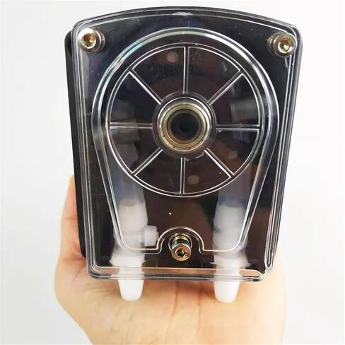 Peristaltic Pump Dosing Pump 12V 24V, High Flowrate for Aquarium Lab Analytical(Silicone Tube,24V) in Kuwait