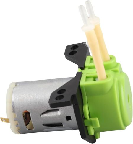 Dosing Peristaltic Pump, Easy Dismantle Wash Snap Design Pump Head, Direction Control Liquid with Snap Design, Ideal for Aquarium Lab Chemicals Liquids in Kuwait
