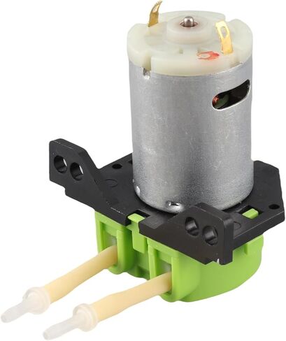 Dosing Peristaltic Pump, Easy Dismantle Wash Snap Design Pump Head, Direction Control Liquid with Snap Design, Ideal for Aquarium Lab Chemicals Liquids in Kuwait