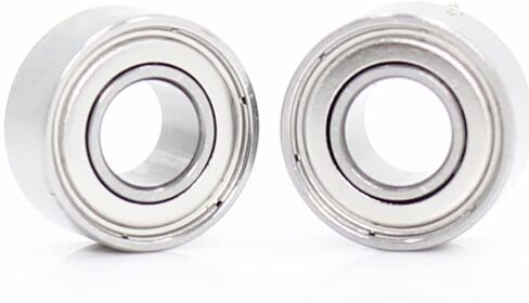 2Pcs SMR105ZZ CB Air Bearing 5x10x4mm ABEC-7 Stainless Steel Hybrid Ceramic Dry Ocean Fishing Reels MR105 ZZ in Kuwait