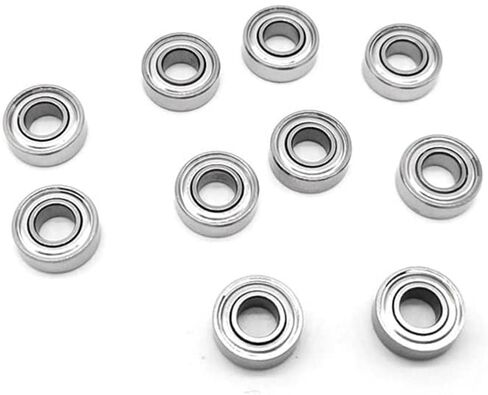 10Pcs SMR95ZZ CB Air Bearing 5x9x3mm ABEC-7 Stainless Steel Hybrid Ceramic Dry Ocean Fishing Reels MR95 in Kuwait
