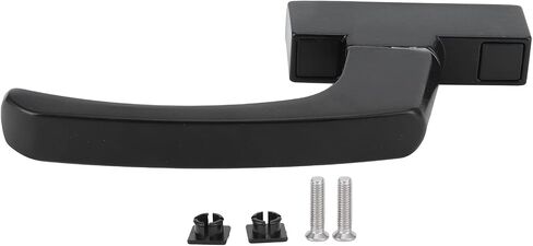Aluminum Alloy Window Handle Fastener | Push Pull Panel Securing Hardware with Protection - Oxidation Gaskets | Easy Install Secure Handle Fittings for Doors/Panels in Kuwait