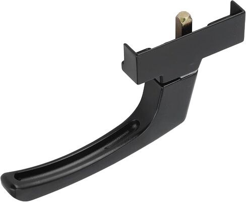Aluminum Alloy Window Handle Fastener | Push Pull Panel Securing Hardware with Protection - Oxidation Gaskets | Easy Install Secure Handle Fittings for Doors/Panels in Kuwait