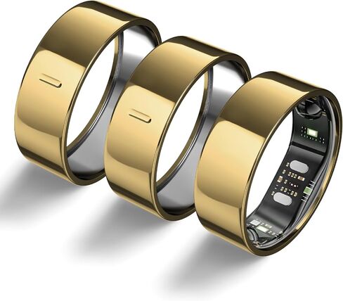 3 عبوات من الأغطية الحلقية المتوافقة مع RingConn Gen 3، واقي حلقة TPU رفيع للغاية مضاد للخدش لـ RingConn Gen 3 إكسسوارات التمارين الرياضية للرجال والنساء (الذهب الملكي + الفضة المستقبلية + الذهب الوردي، 8) in Kuwait