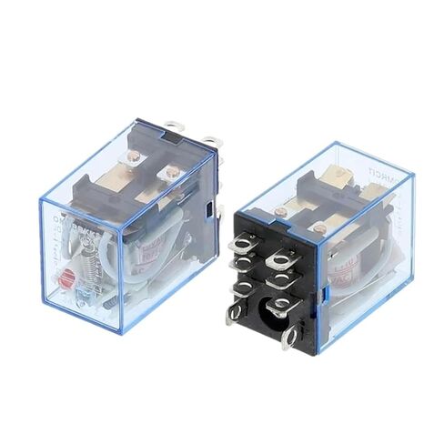 1pcs General Purpose LY2NJ HH62P Electronic Micro Electromagnetic Relay LED Lamp 10A 8 Pins Coil DPDT DC12V 24V AC110V 220V(DC 12V) in Kuwait