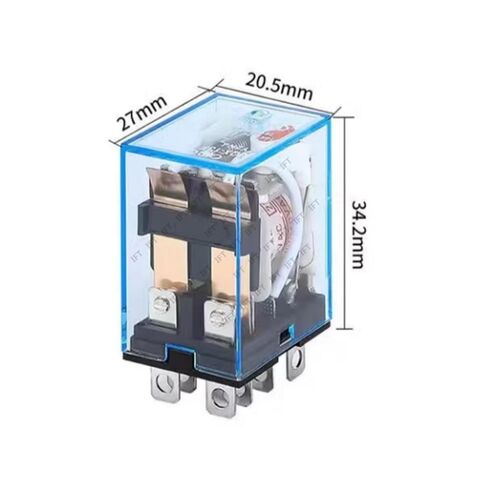 1 قطعة LY2NJ HH62P HHC68A-2Z الإلكترونية مايكرو البسيطة الكهرومغناطيسية التتابع 10A 8PIN لفائف DPDT DC12V ، 24 فولت AC110V 220 فولت (التيار المتناوب 110 فولت) in Kuwait