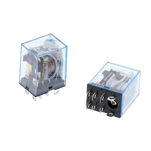 1 قطعة للأغراض العامة LY2NJ HH62P الإلكترونية الصغيرة التتابع الكهرومغناطيسي LED مصباح 10A 8 دبابيس لفائف DPDT DC12V 24 فولت AC110V 220 فولت (التيار المتناوب 36 فولت) in Kuwait