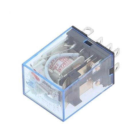 10 قطعة LY2NJ HH62P HHC68A-2Z الإلكترونية مايكرو مرحل كهرومغناطيسي صغير 10A 8PIN لفائف DPDT التيار المتناوب/DC12v 24 فولت 36 فولت 48 فولت 110 فولت 220 فولت 380 فولت (التيار المتناوب 110 فولت) in Kuwait