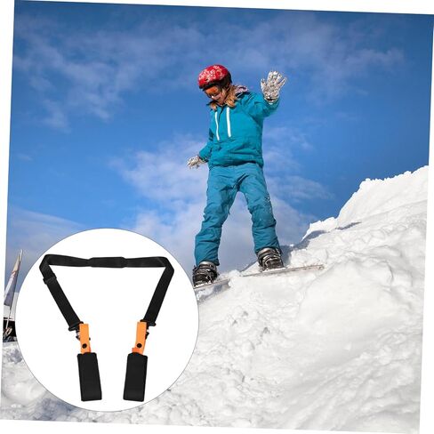 Convenient Adjustable Snowboard Carrying Strap Ski Board Transport Sling for Effortless Snowboard Ski Carrying Ergonomic Shoulder Strap for Comfortable Use in Kuwait