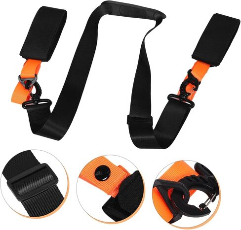 Convenient Adjustable Snowboard Carrying Strap Ski Board Transport Sling for Effortless Snowboard Ski Carrying Ergonomic Shoulder Strap for Comfortable Use in Kuwait