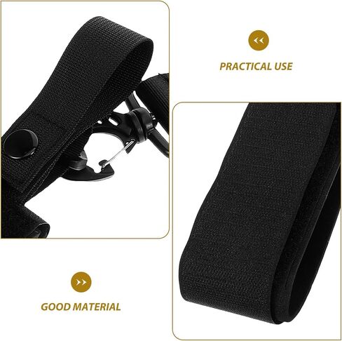 SUPVOX 1pc Portable Adjustable Snowboard Carrying Strap Ergonomic Ski Shoulder Straps for Convenient Travel Lightweight Black Snowboard Shoulder Sling in Kuwait